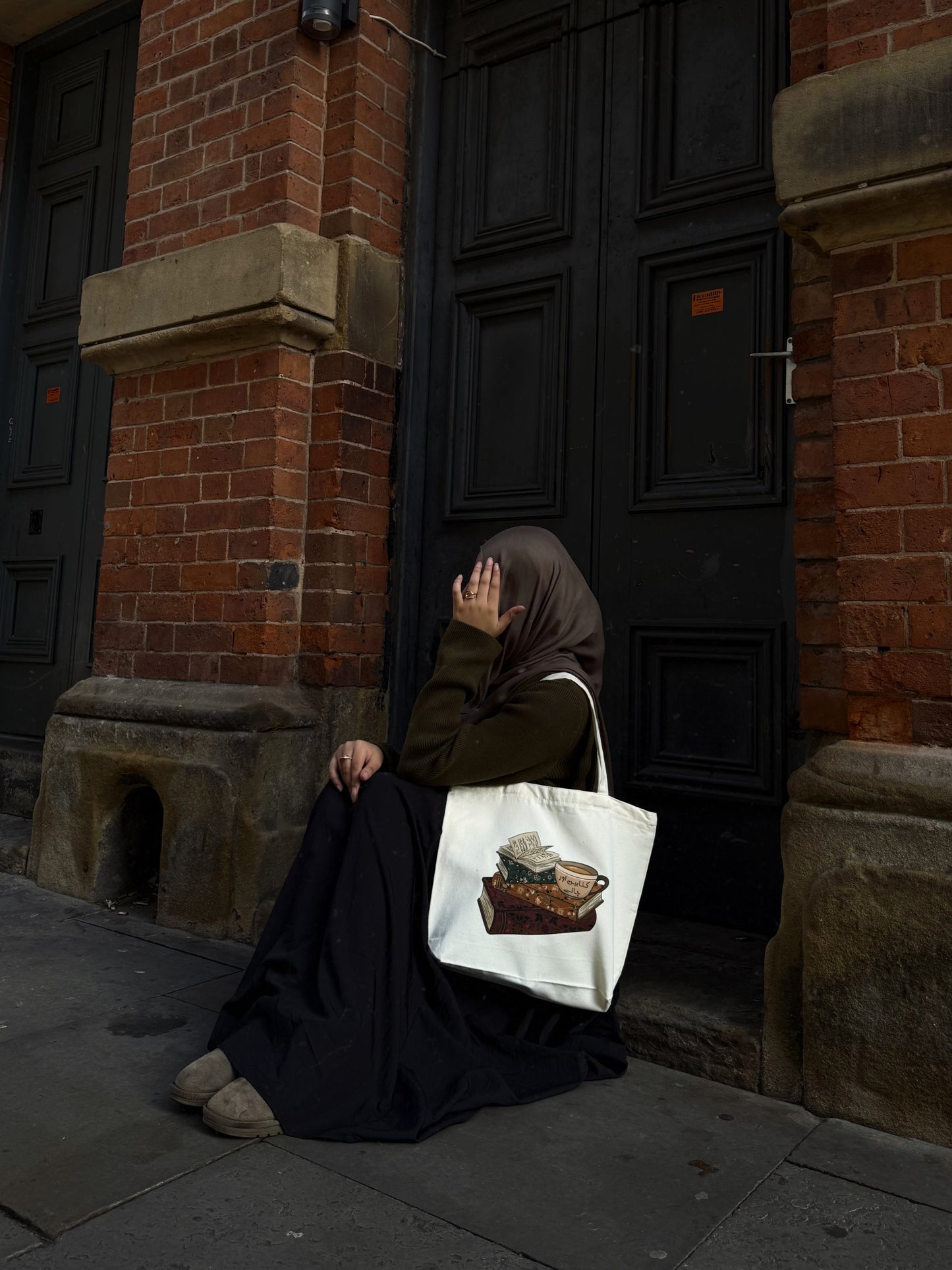Books and Chai Tote Bag