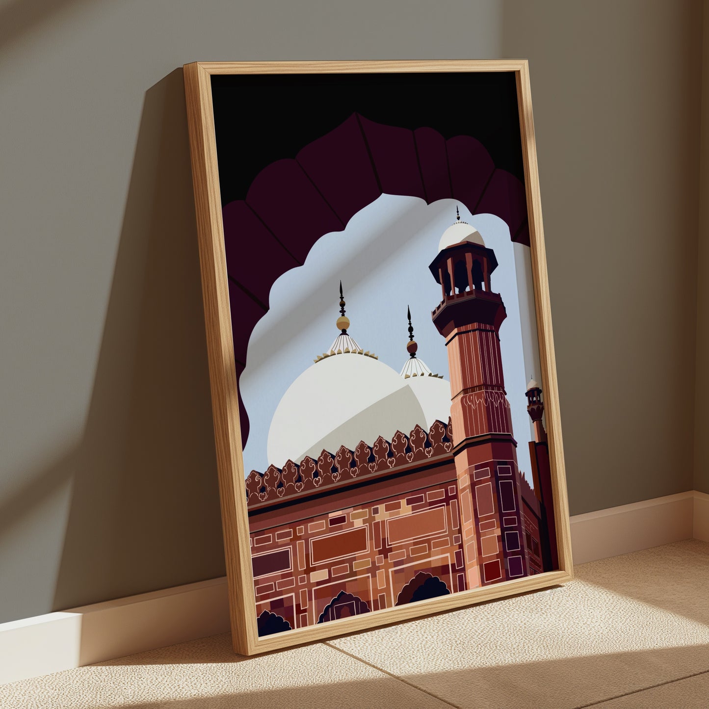 Badshahi Mosque Art Print
