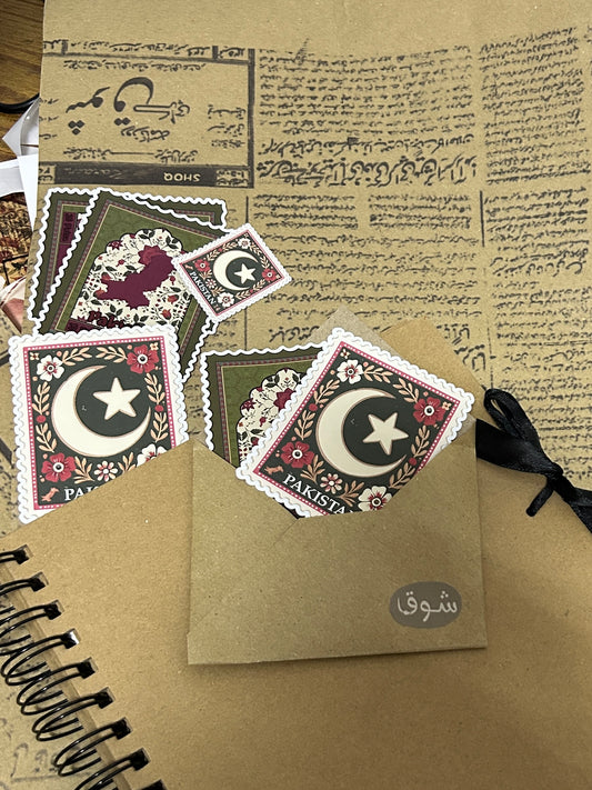 Pakistan Stamp Stickers