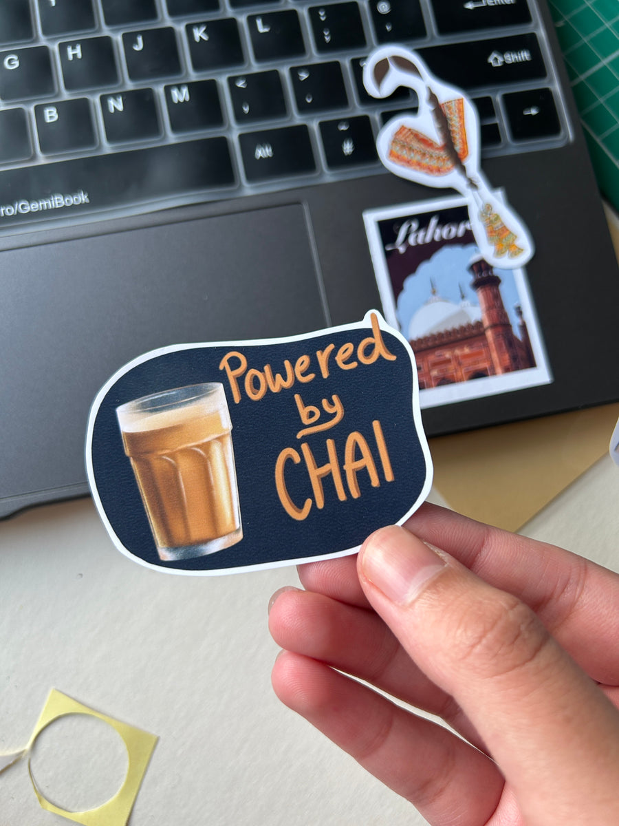 Powered By Chai Sticker