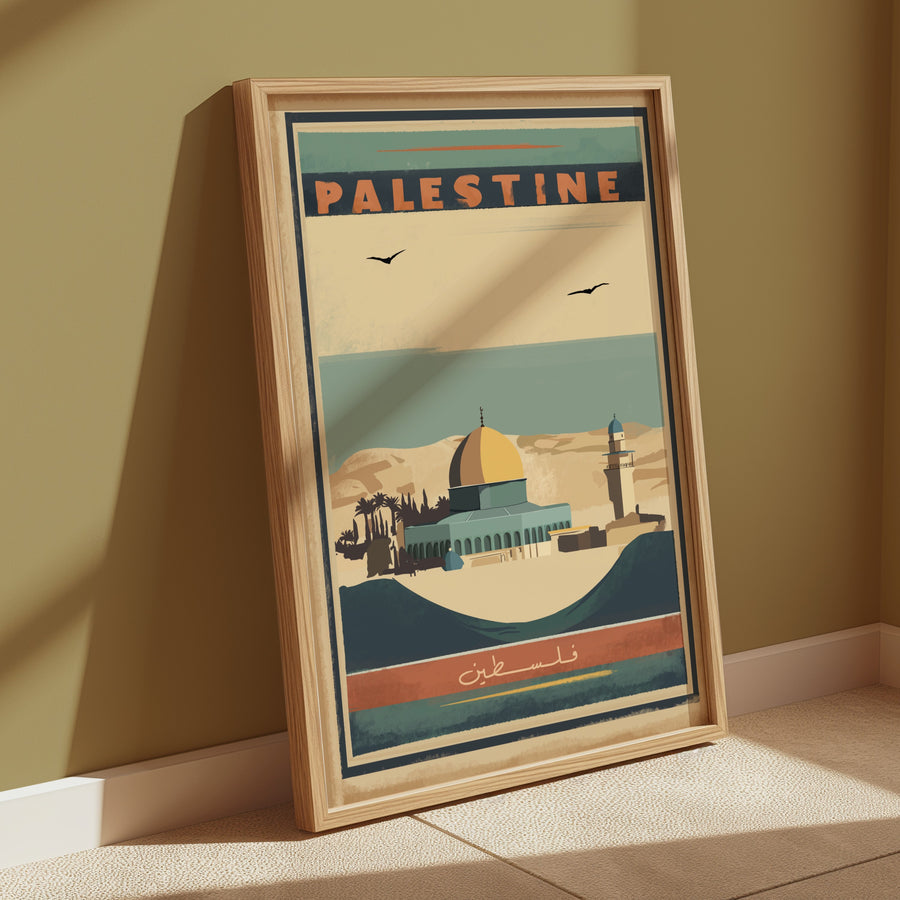 Palestine Travel Poster