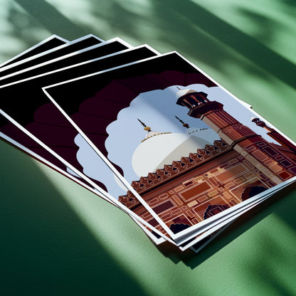 Badshahi Mosque Art Print